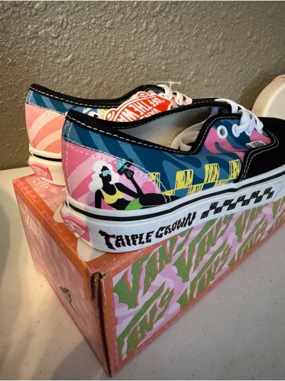 Vans Authentic Capn Jack Triple Crown Surfing New - Picture 2 of 7